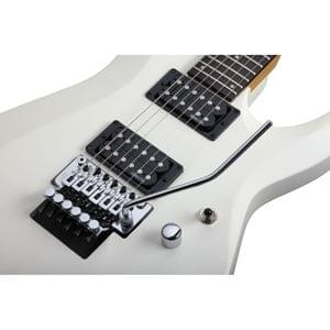 1638868650909-Schecter C6 FR Deluxe Satin White Floyd Rose Trem Electric Guitar4.jpg